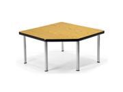 OFM ET3030 OAK SLG Corner Table With 5 Legs Oak