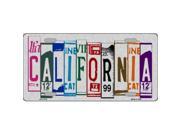 Smart Blonde LPC 1019 California License Plate Art Brushed Aluminum Metal Novelty License Plate