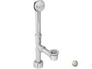 Westbrass D3231K 05 All Exposed Trip Lever Bath Waste and Overflow Polished Nickel