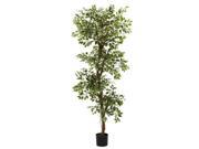 Nearly Natural 5345 6’ Variegated Ficus Tree