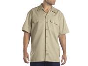 Dickies 1574DS 2T Mens Short Sleeve Work Shirt Desert Sand 2T