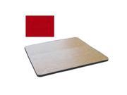 Correll Ct42S 35 Cafe and Breakroom Tables Tops Red
