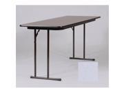 Correll St1860Px 13 .75 Inch High Pressure Off Set Leg Seminar Table Dove Gray