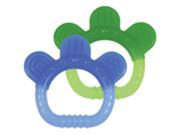 Frontier Natural Products 226078 Sili Paw Teether 2 pack Assorted Colors