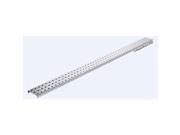 Alligator Board ALGSTRP3x48GALV 3 in. L x 48 in. W Metal Pegboard Strip with Flange Pack of 2