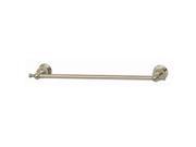 Homewerks 624074 Baypoint Nickel Swirll Towel Bar 18 in.