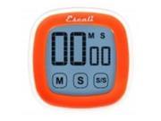 Escali DHR1 O Touch Screen Thermometer Timer Orange