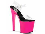 Fabulicious AMU20RS_HPSA 10 0.37 in. Hidden Platform Pump Shoe Hot Pink Size 10