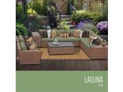 TKC Laguna 11 Piece Outdoor Wicker Patio Furniture Set