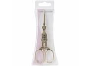 Products From Abroad M124 004 Designer Embroidery Scissors 5.5 in. Big Ben Gold