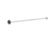 Franklin Brass 161CS 5 1 in. x 5 ft. Steel Shower Rod With Flanges 1 Pack