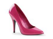 Pleaser SED420_HP 10 Classic Pump Shoe Hot Pink Size 10