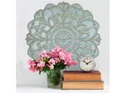 Stratton Home Decor SPC 977 Shabby Medallion Wall Decor 27 x 27 x 1.18 in.