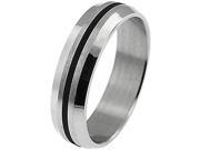 Doma Jewellery SSSSR01510 Stainless Steel Ring Size 10