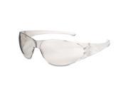 Crews CK110AF Checkmate Safety Glasses Clear Temple Clear Lens Anti Fog