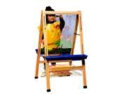 Childcraft Double Adjustable Easel With Clear Panels