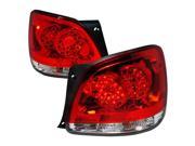 Spec D Tuning LT GS30098RLED KS LED Tail Lights for 98 to 05 Lexus GS300 Red 17 x 23 x 8 in.