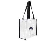 Little Earth Productions 601311 ROCK Colorado Rockies Clear Square Stadium Tote