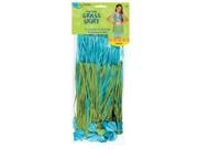 Amscan 340487 Grass Skirt 2 Tne Blue Green Child Pack of 3