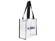 Little Earth Productions 101311 LSU Louisiana State University Clear Square Stadium Tote