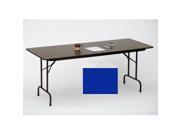 Correll Cf3096Px 37 .75 Inch High Pressure Top Folding Tables Fixed Height Blue