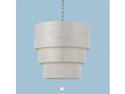 Candice Olson 8444 5H Over Top Pendant in White