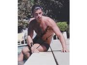 8 x 10 in. Lorenzo Lamas Autographed Sexy Falcon Crest Photo