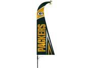Fremont Die 92616B Green Bay Packers Feather Flag