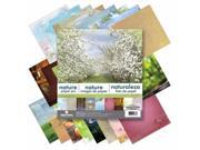 Paper House Double Sided Paper Pad 12 X12 24 Pkg Nature