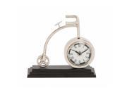 Benzara 27880 The Cute Metal Cycle Table Clock