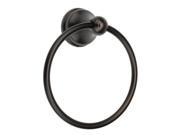 Dynasty Hardware DYN 5011 ORB Brentwood 6.5 in. Diameter Towel Ring Oil Rubbed Bronze