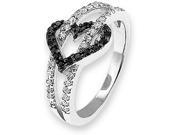 Doma Jewellery SSRZ4845 Sterling Silver Ring With CZ Size 5