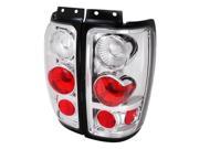 Spec D Tuning LT EPED97 TM Altezza Tail Light for 97 to 02 Ford Expedition Chrome 10 x 12 x 18 in.