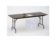 Correll Cf3096M 15 Melamine Top Folding Tables Fixed Height Gray Granite