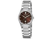 Swiss Army SD 241522 Victorinox Victoria Ladies Watch Brown Dial