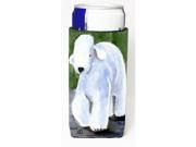 Carolines Treasures SS8683MUK Bedlington Terrier Michelob Ultra bottle sleeves For Slim Cans