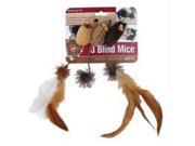 Petlinks 3 Blind Mice Mouse Cat Toy 3 Pack 49452