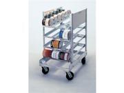 Prairie View CR072C Mobile Half Size Can Racks 48 x 25 x 36 in.