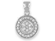 Doma Jewellery SSPZ546 S Sterling Silver Pendant With CZ 1.7 g.