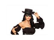 Roma Costume 14 H109 AS O S Zorro Hat One Size