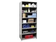 Hallowell 5723 24HG Hallowell Hi Tech Metal Shelving 48 in. W x 24 in. D x 87 in. H