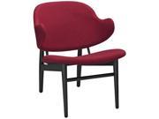 East End Imports EEI 1449 BLK RED Suffuse Lounge Chair Black Red