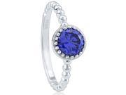 Doma Jewellery SSRZ712B9 Sterling Silver Ring With Cubic Zirconia Size 9