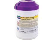 Professional Disposables HAR100 6 x 6.75 in. Super Sani Cloth Germicidal Disposable Wipes 160 Pack