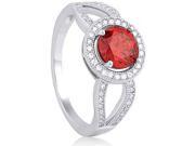 Doma Jewellery SSRZ608GN8 Sterling Silver Ring With Micro Set Cubic Zirconia Size 8