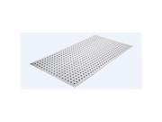 Alligator Board ALGBRD17x33GALV 17 in. L x 33 in. W Metal Pegboard Panel without Flange Pack of 2