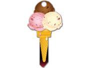 Lucky Line Key Blank Ice Cream Schlage B111S