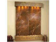 Adagio MRS1006 Majestic River Brown Rainforest Marble Wall Fountain