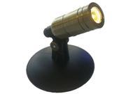 Anjon Manufacturing ABLED1 Brass LED Spot Light 1 Watt With 1 Led