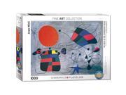 EuroGraphics 6000 0856 Joan Miro La Sourire Aux Ailes Flamboyantes Puzzle 1000 Pieces